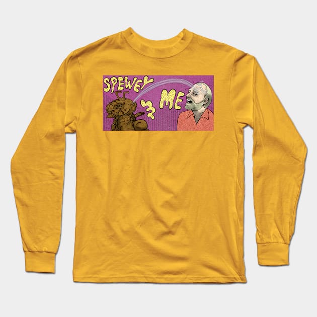 Spewey and Me Long Sleeve T-Shirt by simon_maggots